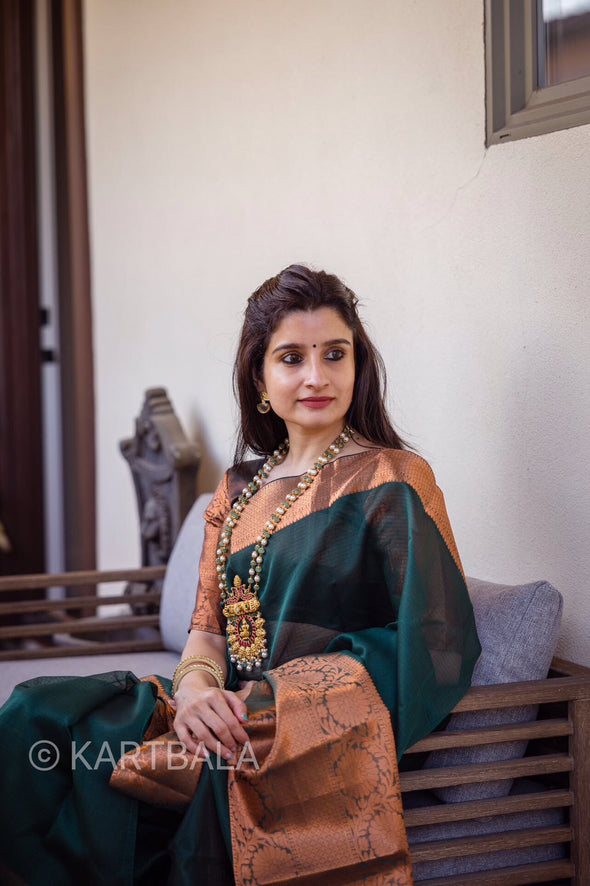 Goddess Semi Precious Kundan Jadau Haram (No Earrings)