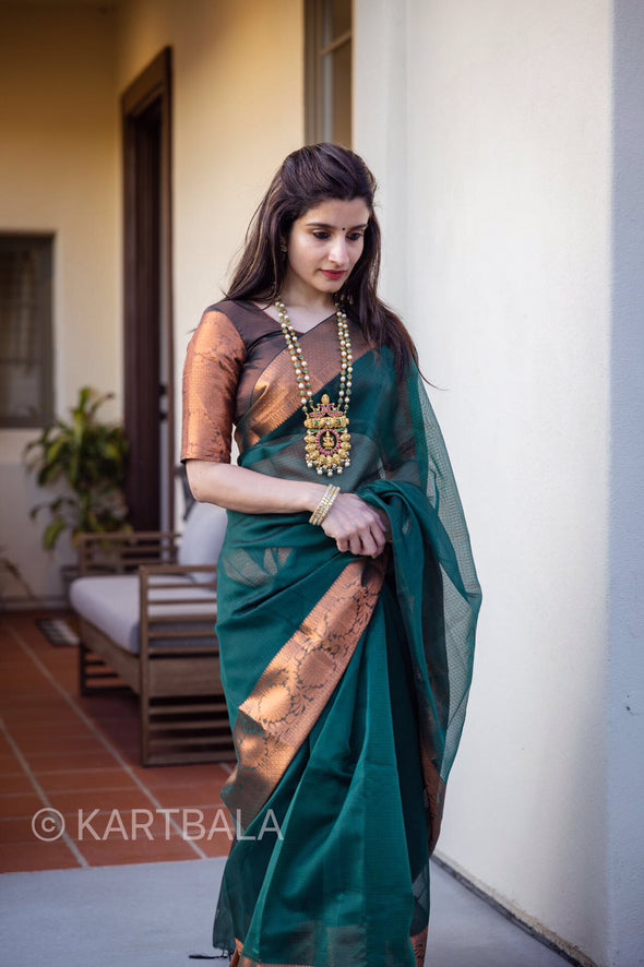 Goddess Semi Precious Kundan Jadau Haram (No Earrings)