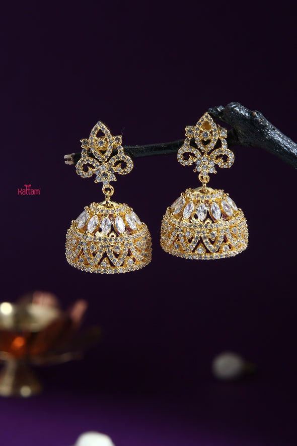 AD Stone Jhumka Collection Online