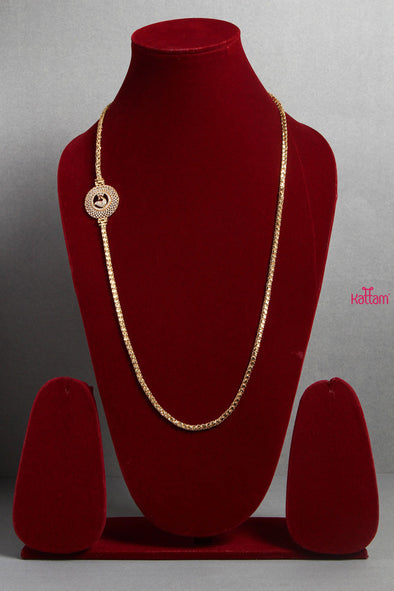 White Round Mangalsutra