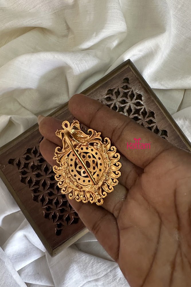 Hair Brooch Bun Accessory - D4 - HA081
