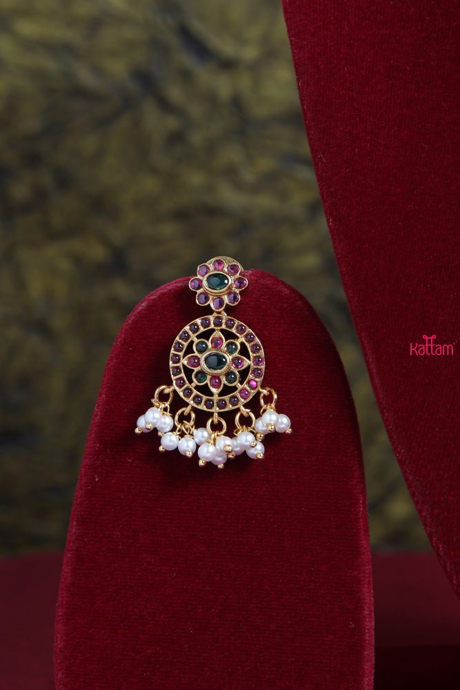 Kemp Ruby Green Round Attigai - N1683