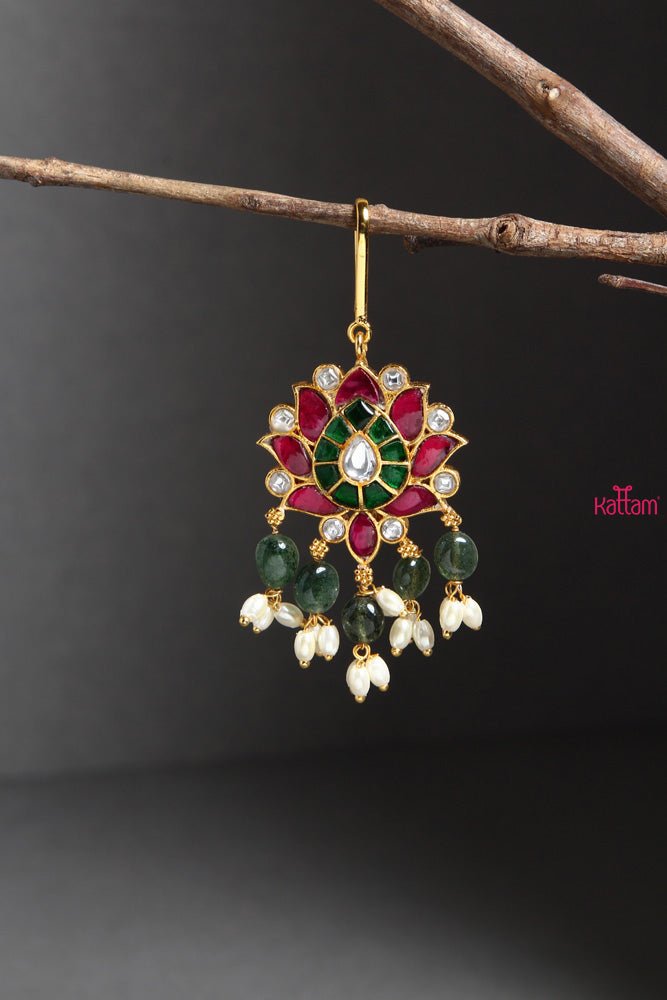 Lotus Tilak Maang Tikka - MT033