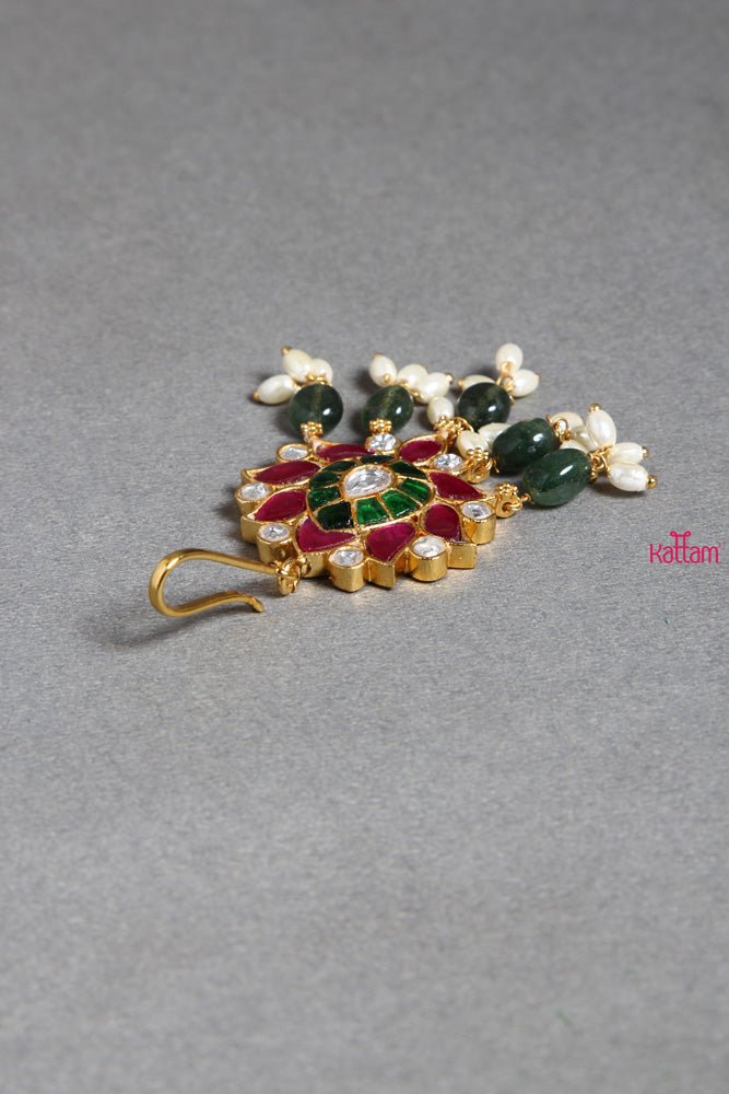 Lotus Tilak Maang Tikka - MT033