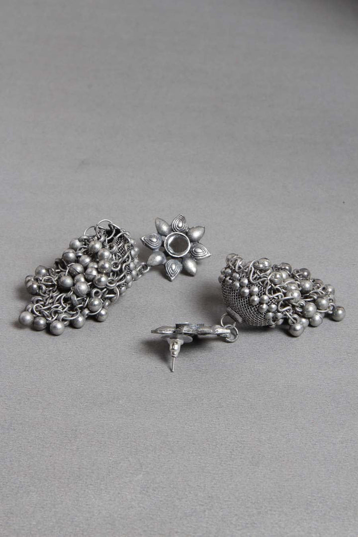 Mirror Ghungroo Jhumka - E195