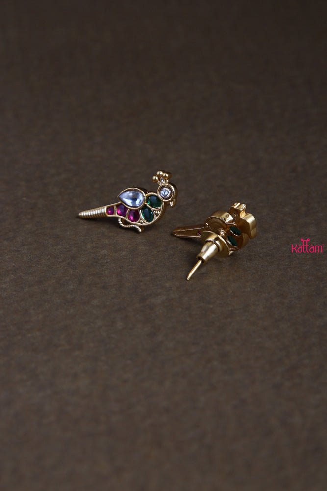 Peacock Multi Earrings - E303