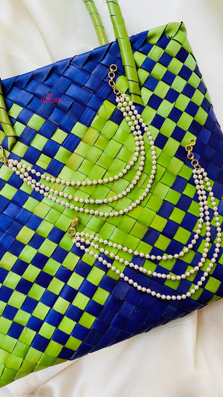 Three Line Pearl Ear Mattal - EC010