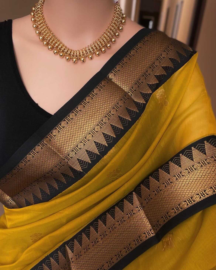 Varnam - Gold Look alike Ball Chain Necklace - N682